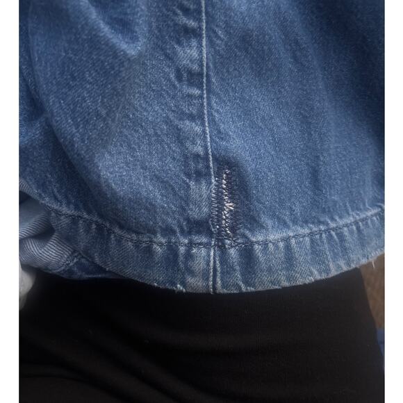 TRIARCHY-High Rise Wide Leg Jean Size 27 - Picture 8 of 8